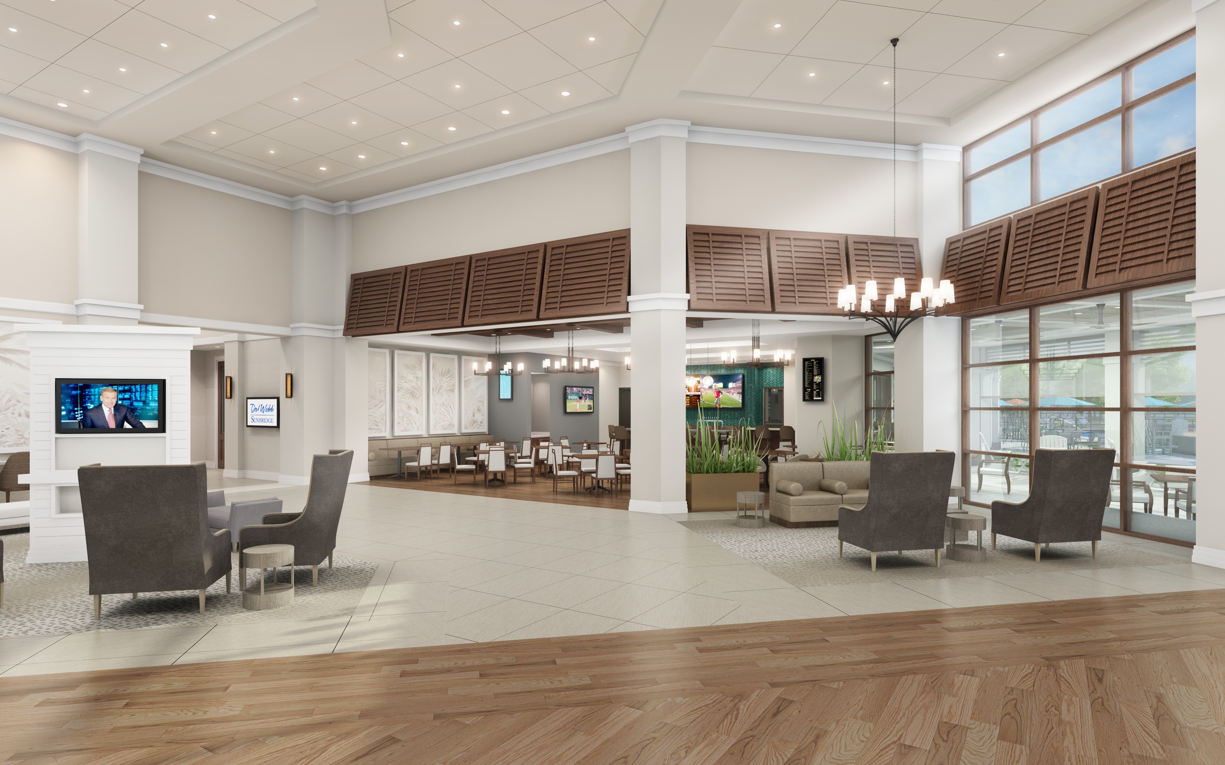 Del Webb Sunbridge Interior Tavern